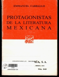 Protagonistas de la literatura mexicana
