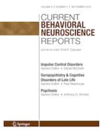 Current behavioral neuroscience reports